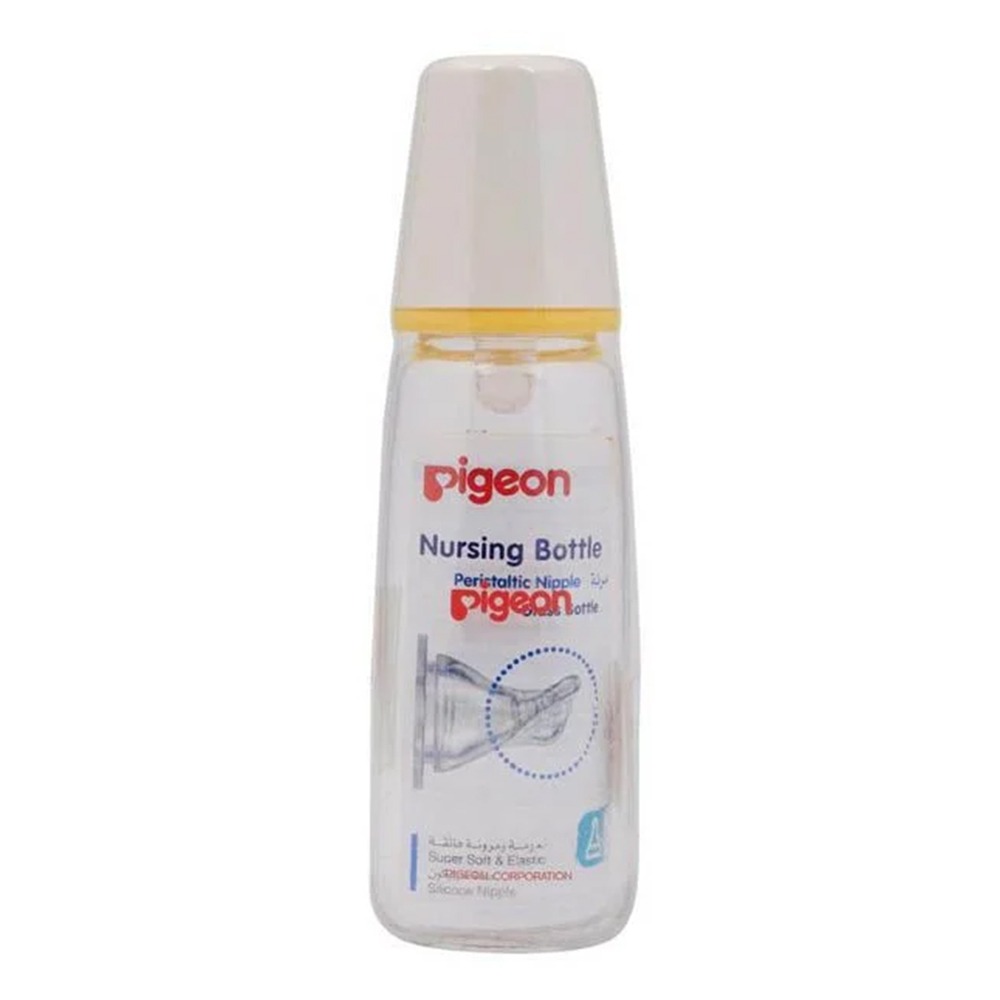 Pigeon Glass Feeding Bottle K-6, 200 Ml 00291