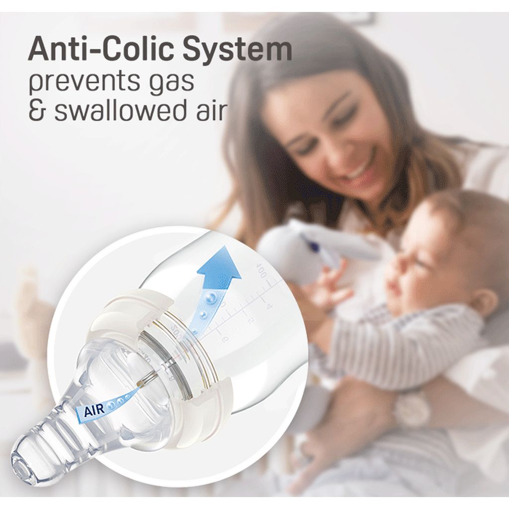 Pigeon, Flexible Streamline Plastic Bottle, Baby feeding bottle with ergonomic design, 250 ml