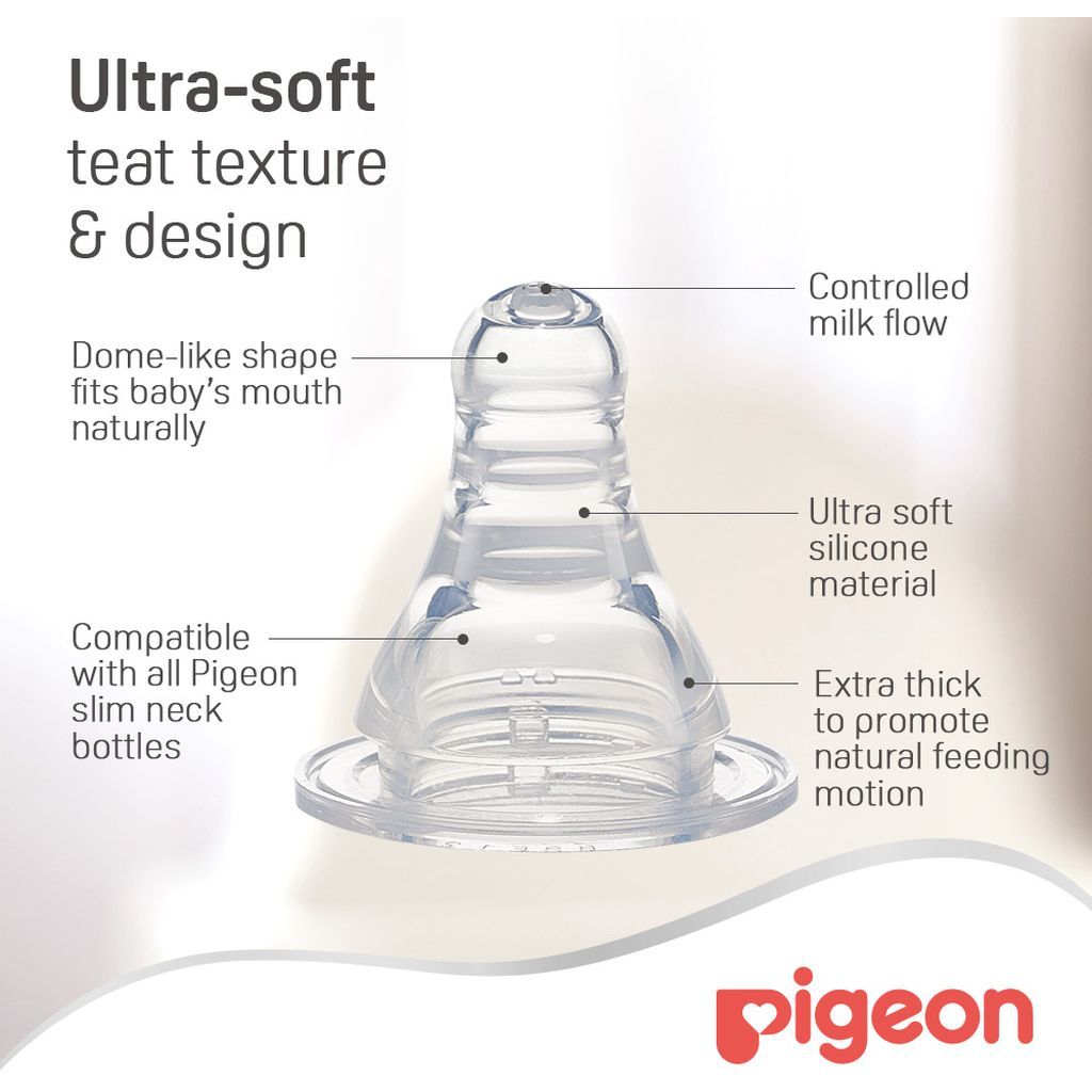 Pigeon, Flexible Streamline Bottle Decorated, Soft flexible baby feeding bottle, 150 ml