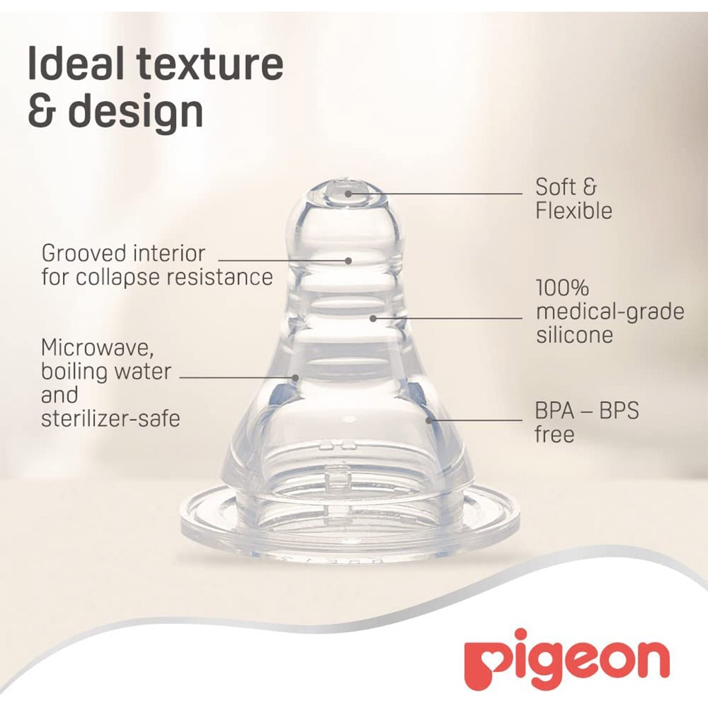 Pigeon, S-Type Nipple Small, Soft small nipple for infant feeding