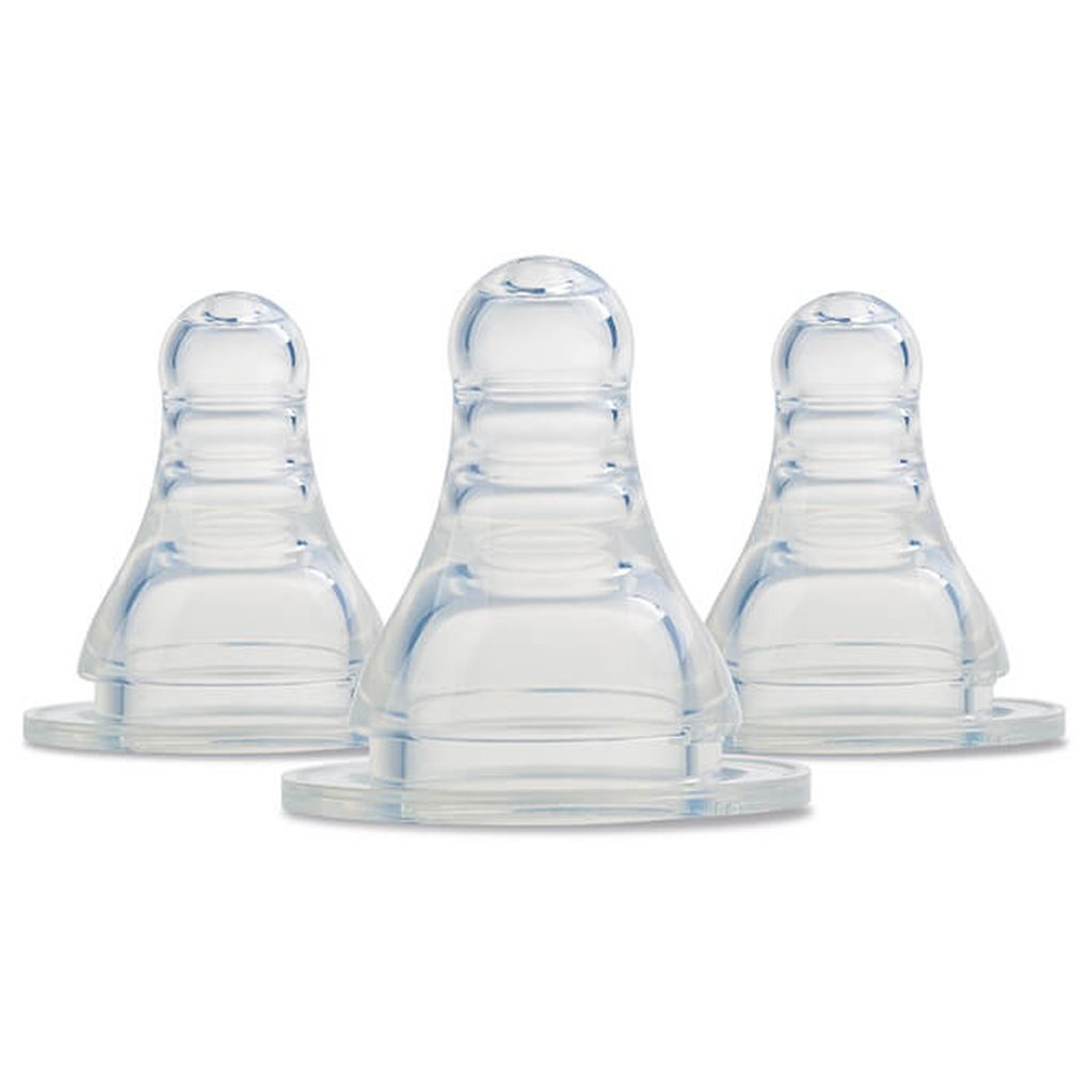 Pigeon, Slim Neck Nipple Size S, Soft silicone nipple for newborn feeding