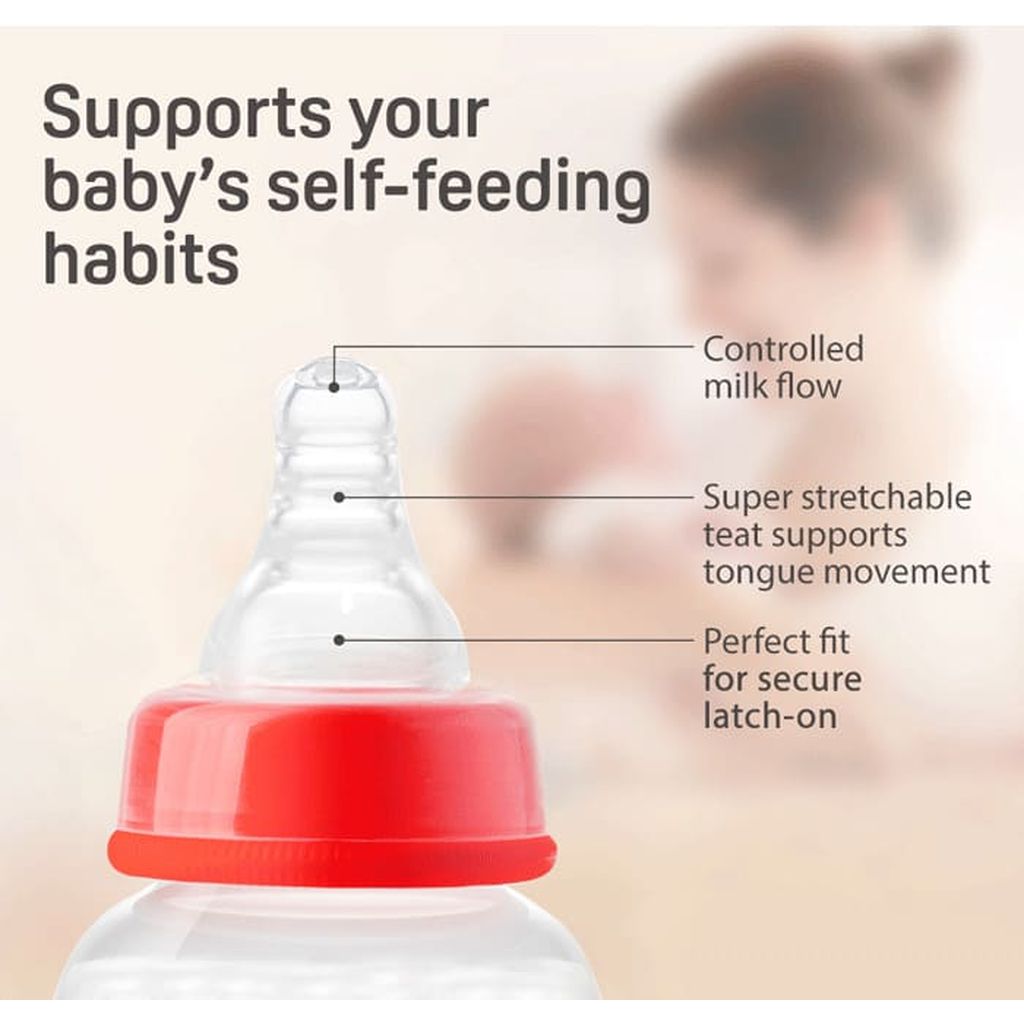 Pigeon, Softouch Glass Baby Bottle, Durable glass baby feeding bottle, 240ml