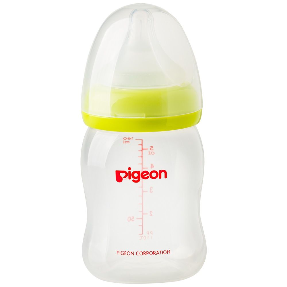 Pigeon Softouch Plastic Bottle, 160 Ml (Wide Neck)