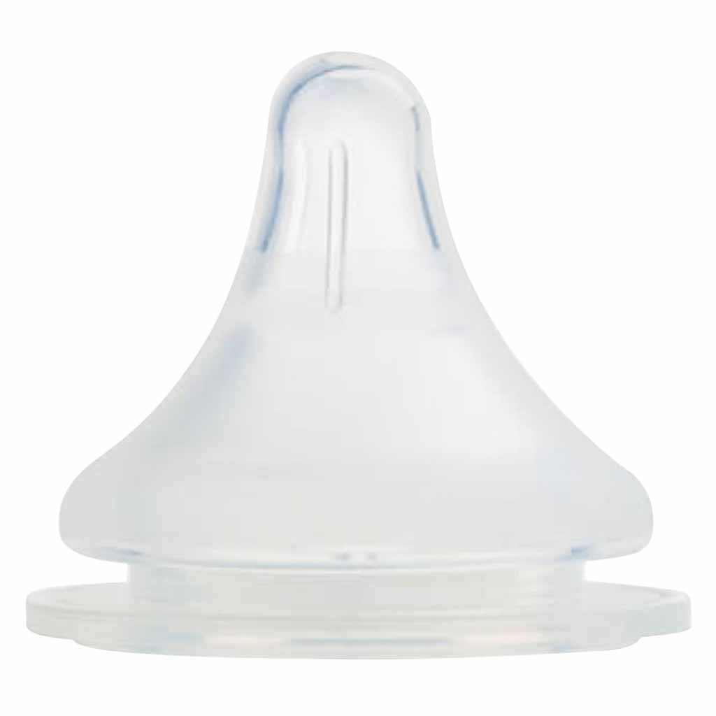 Pigeon Wide Neck Peristaltic Plus Softouch Nipple (Ss) 0 Months