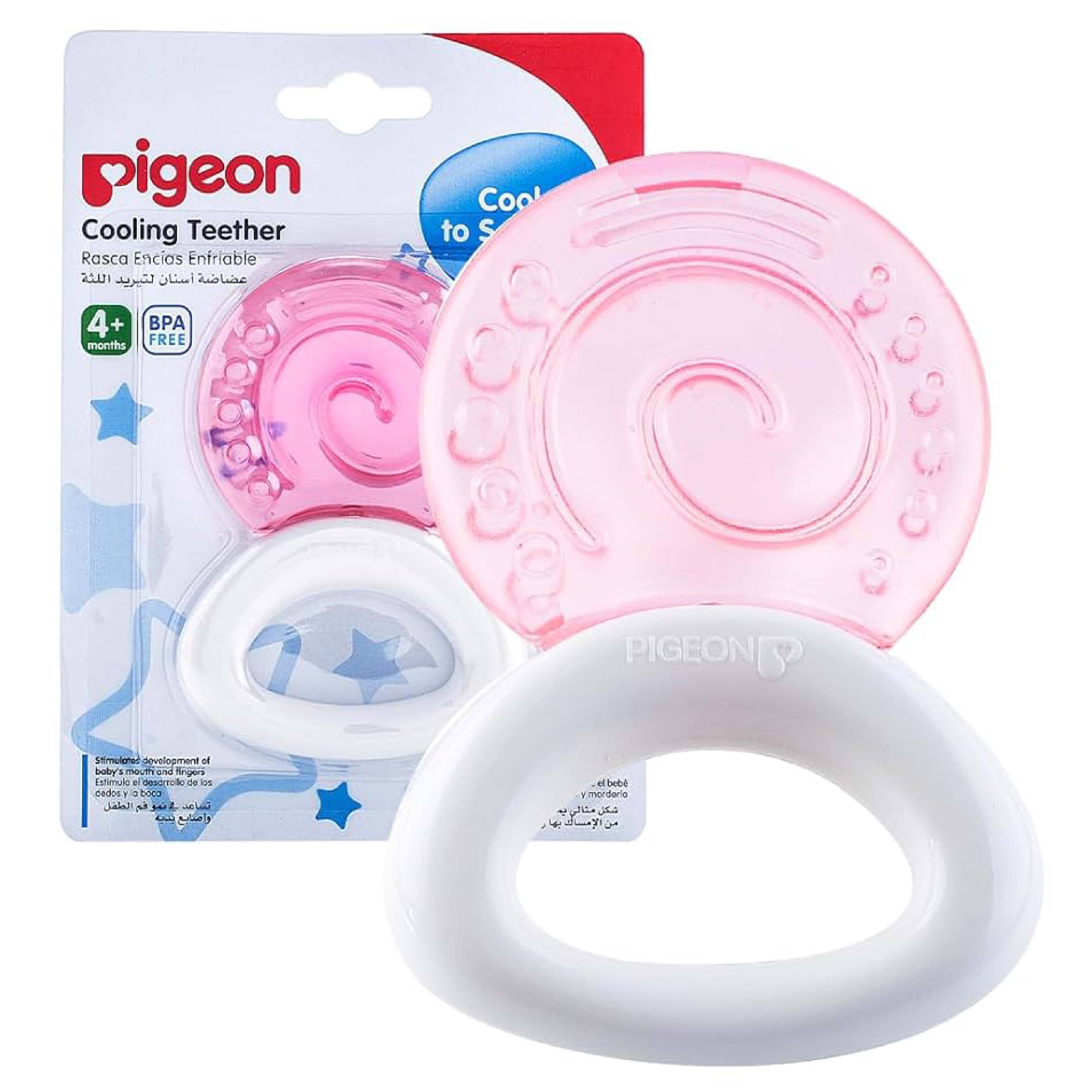 Pigeon, Cooling Teether Circle, Soothing teether for baby gum relief