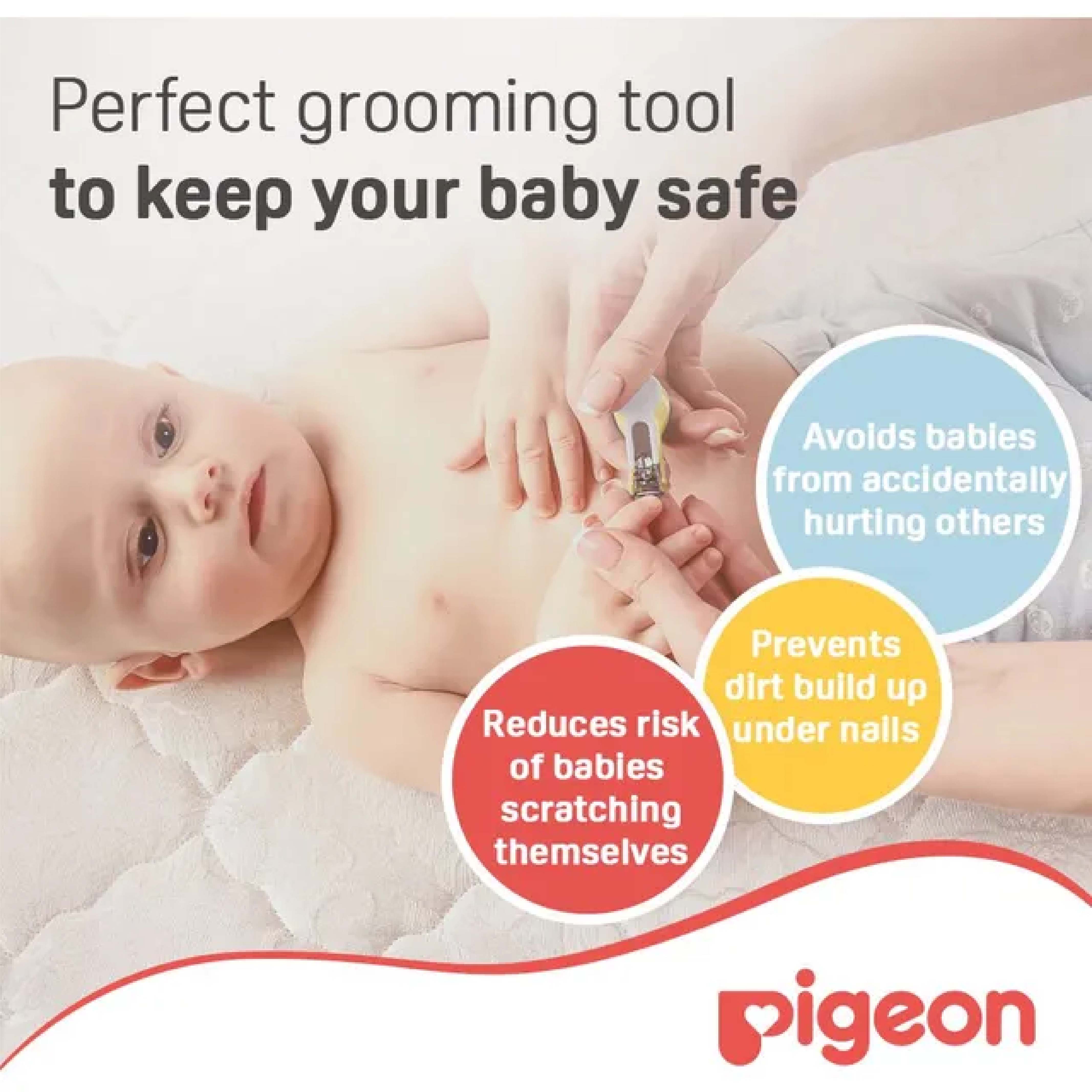 Pigeon, Safety Nail Clipper, Safe and easy nail clipping for babies