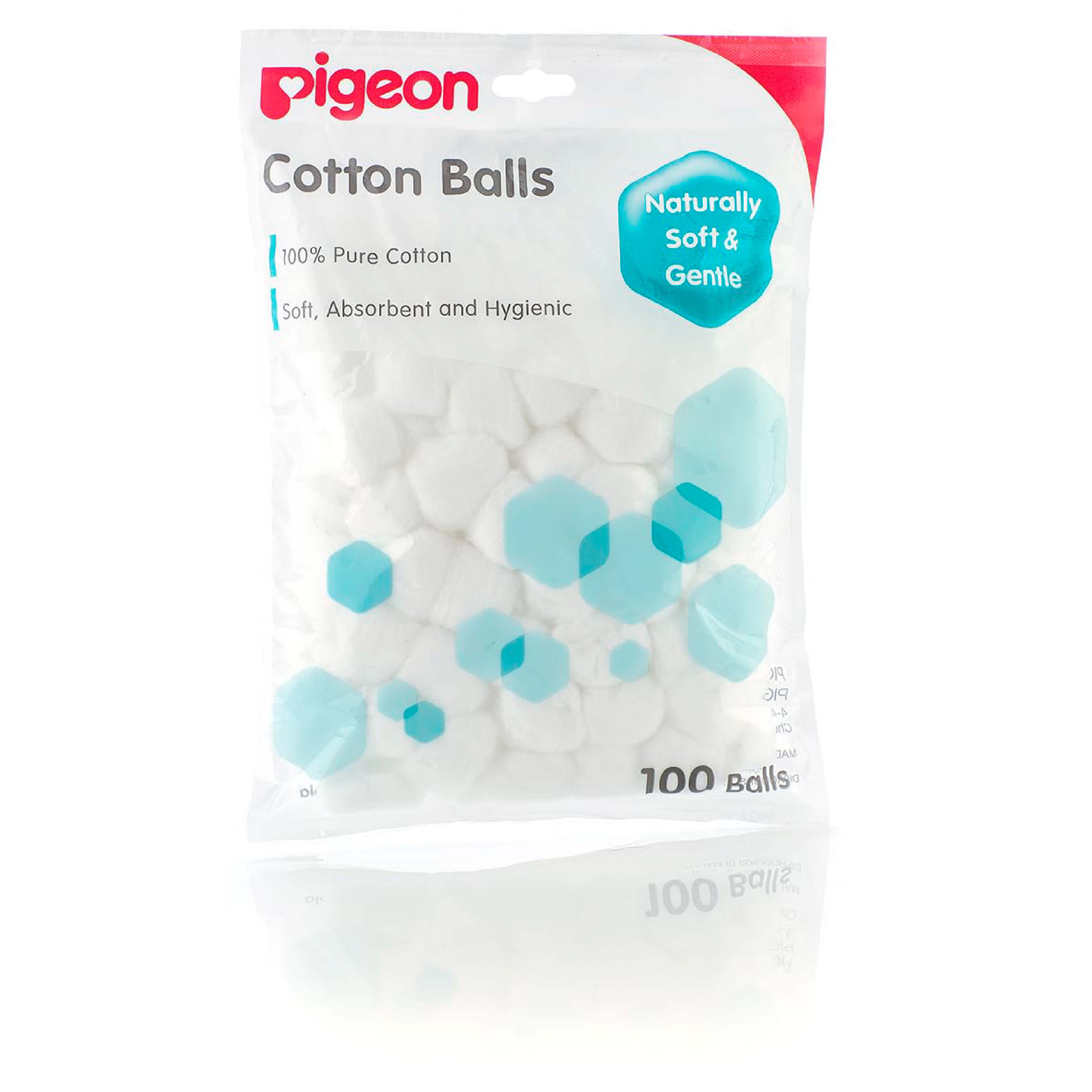 Pigeon, Cotton Balls, Soft cotton balls for baby care, quantity not specified
