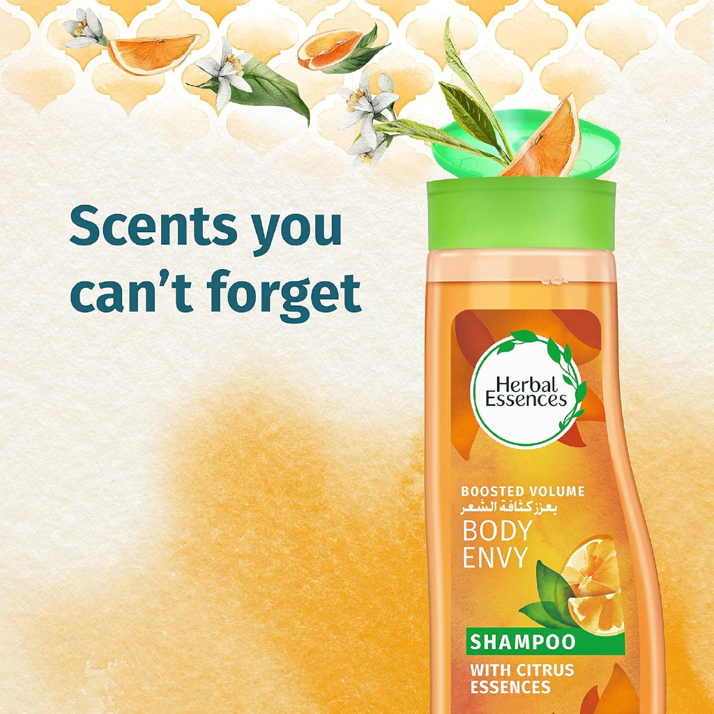Herbal Essences, Body Envy Shampoo, Volumizing shampoo for fuller hair, 700ml