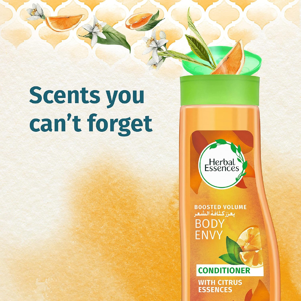 Herbal Essences, Body Envy Conditioner, Volumizing conditioner for thick hair, 360ml