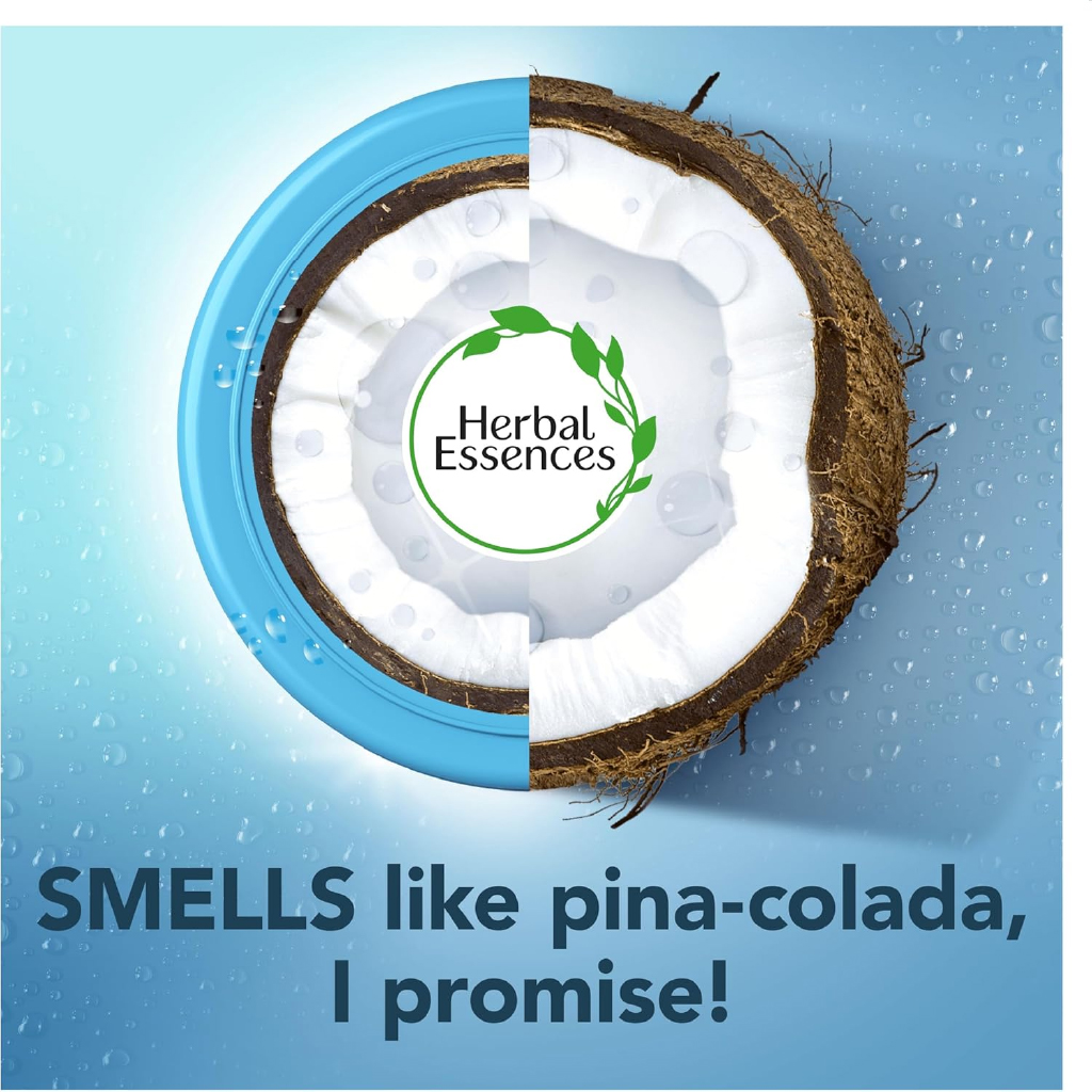 Herbal Essences, Hello Hydration Shampoo, Hydrating shampoo for dry hair, 400ml