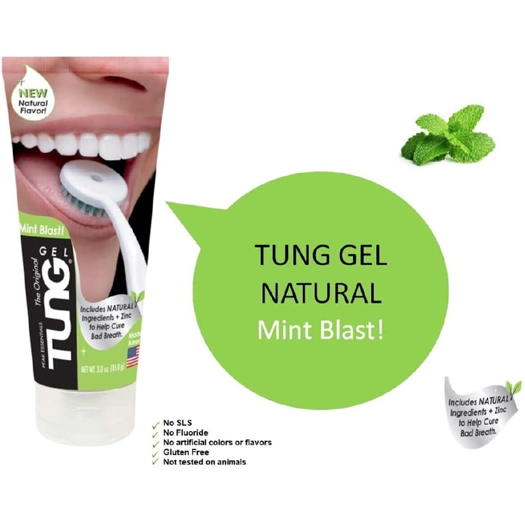 Tung Gel Fresh Mint Tongue Cleaner 85 ml Usa