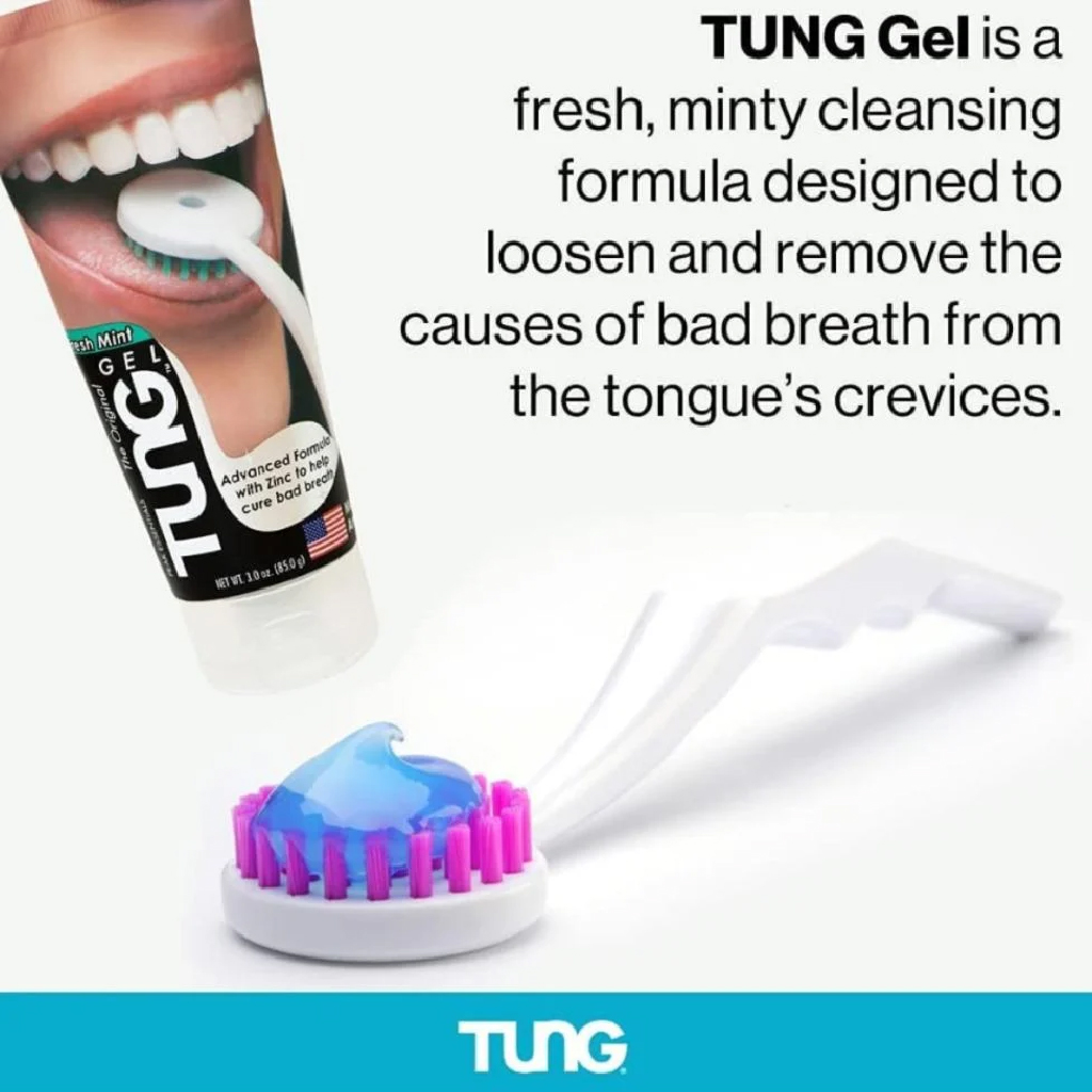 Tung Gel Fresh Mint Tongue Cleaner 85 ml Usa
