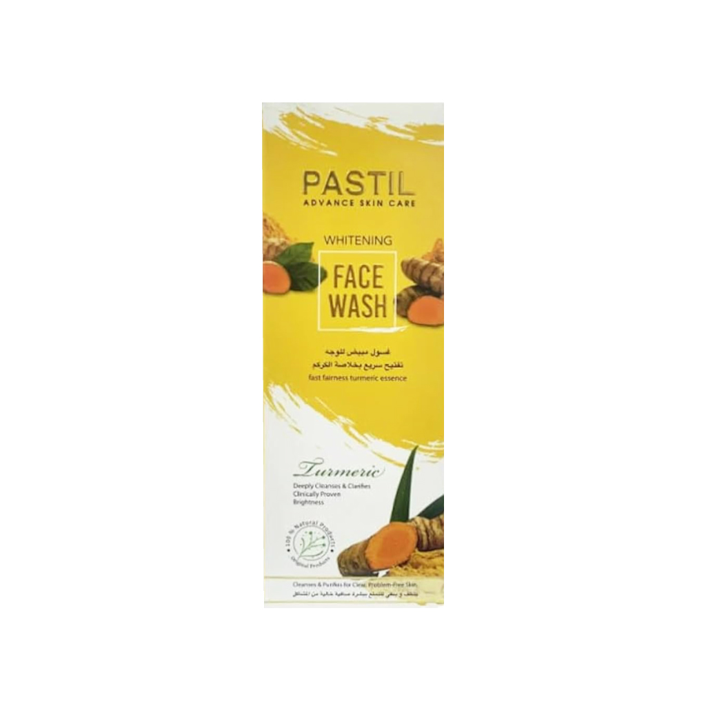 Pastil, Face Wash Turmeric, Brightening and cleansing face wash with turmeric, 125 ml