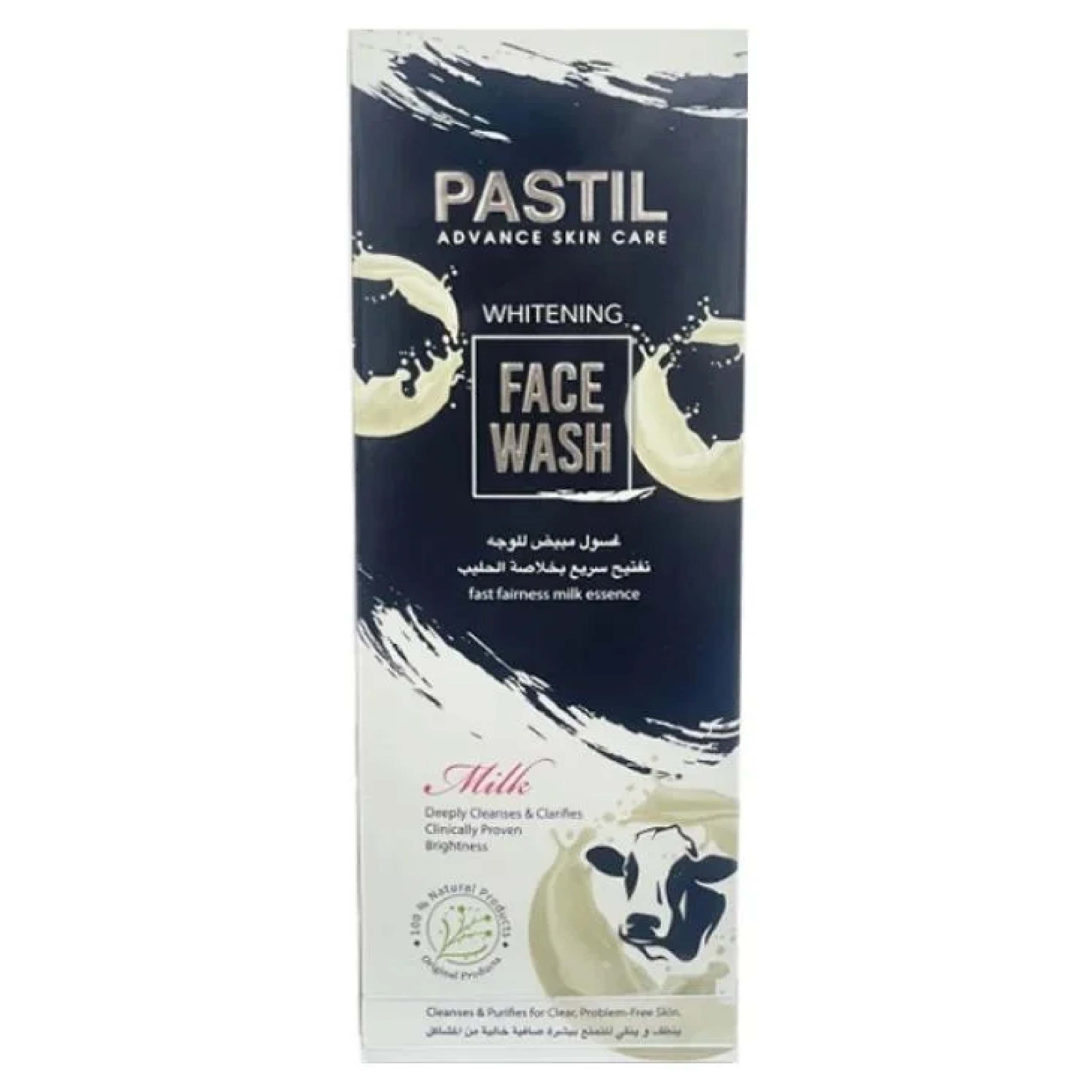 Pastil, Face Wash Charcoal, Deep cleansing face wash with activated charcoal, 125 ml