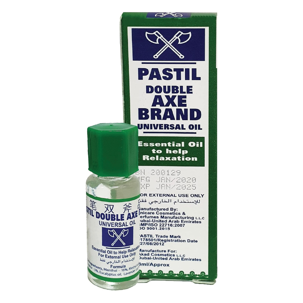 Pastel, Double Axe Oil, Concentrated essential oil for aromatherapy and relaxation, 3 ml