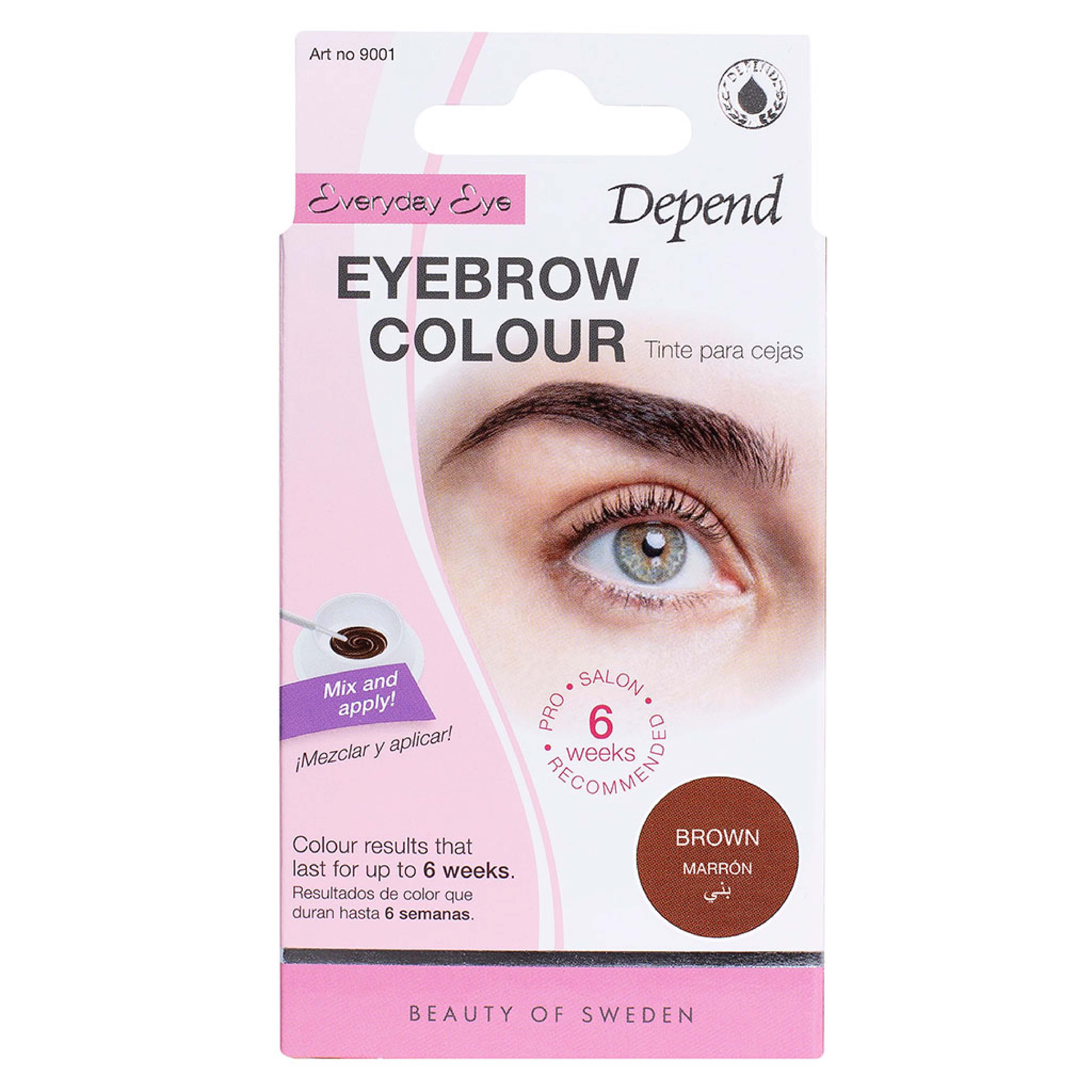 Depend Eyebrow Colour Brown