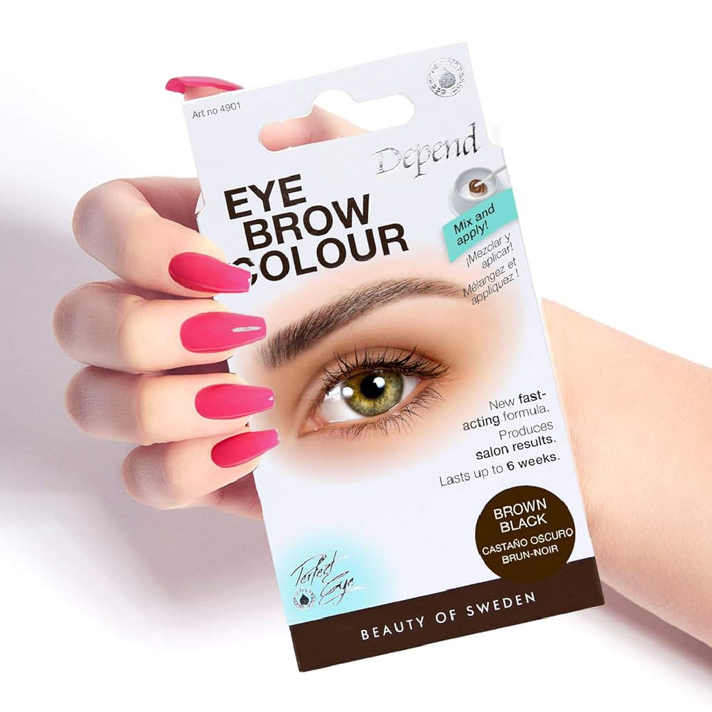 Depend Eyebrow Colour Brownblack