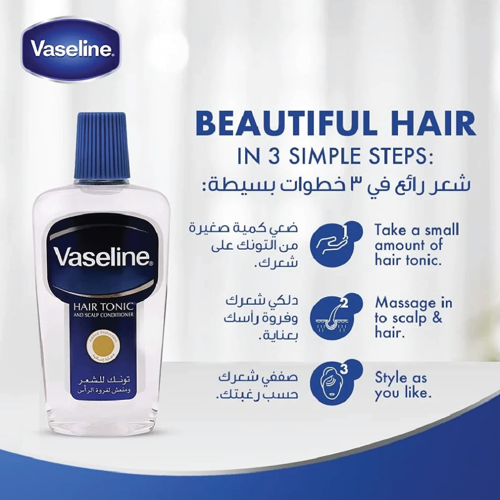 Vaseline, Int Hair Tonic Arabia, Nourishing hair tonic for scalp care, 36 ml