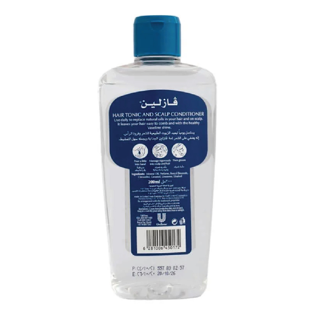 Vaseline, Int Hair Tonic Arabia, Nourishing hair tonic for scalp care, 36 ml