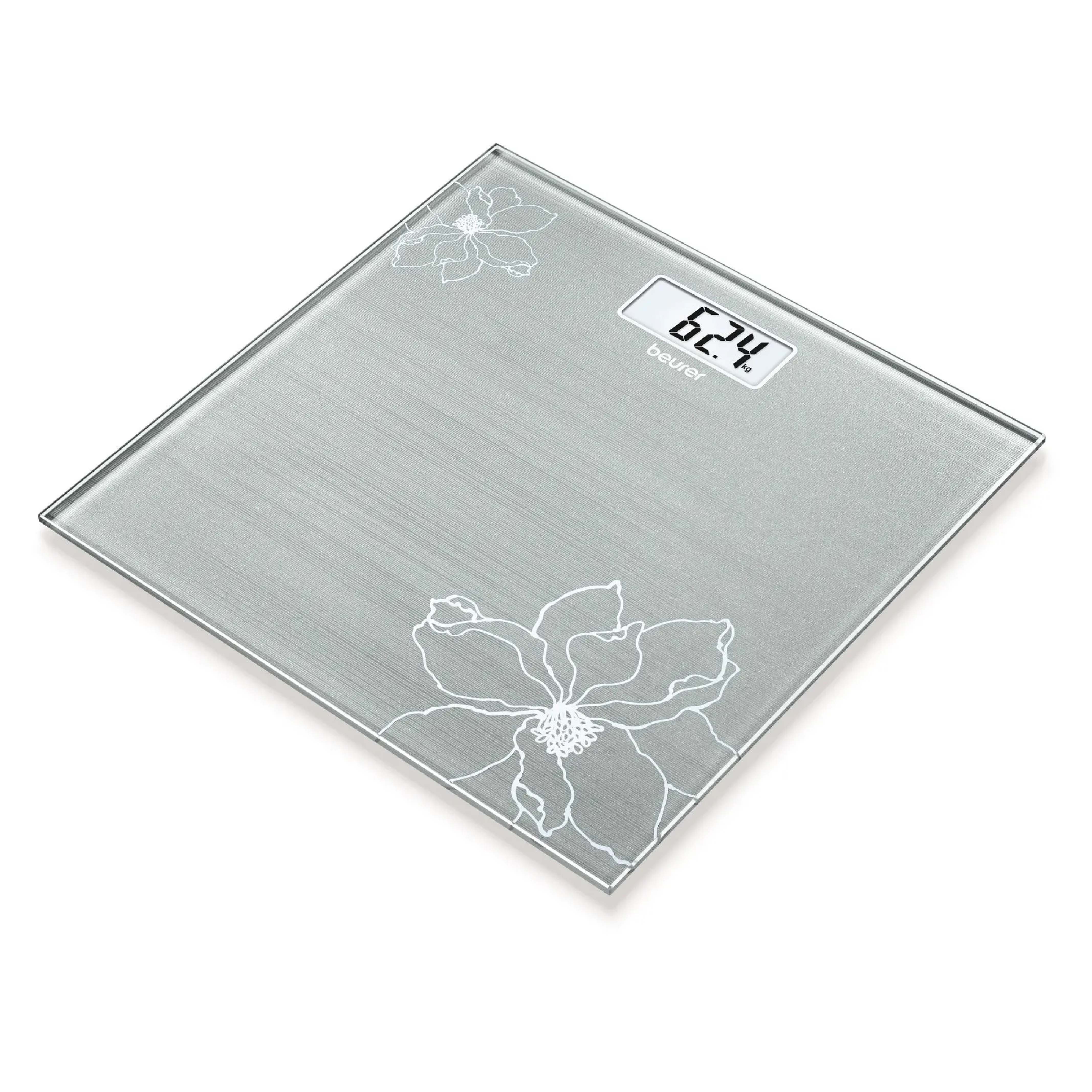 Beurer Gs 10 Glass Scale With Easy To Read Lcd Black