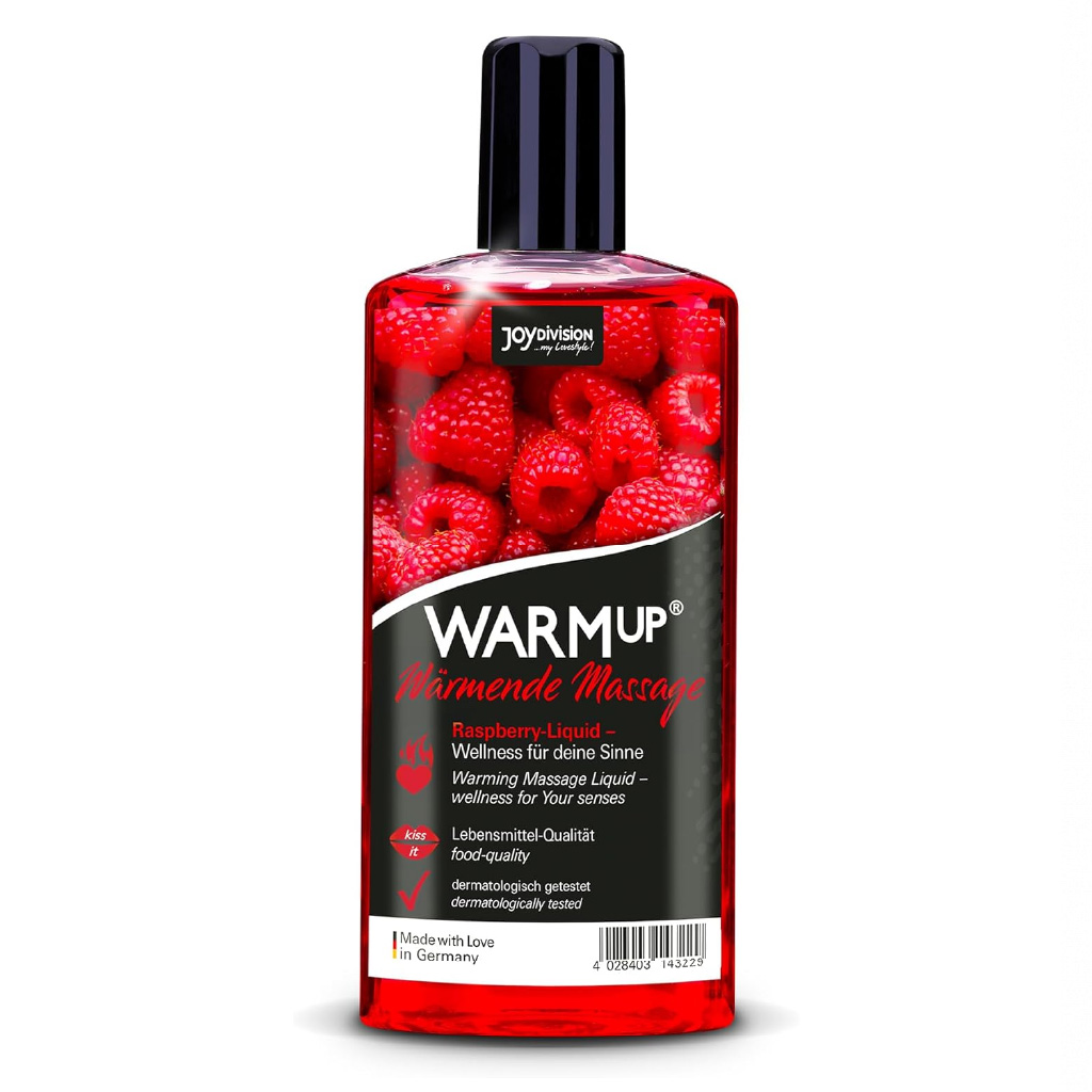 Joy Division Warm Up Raspberry, Massage Oil 150 ml