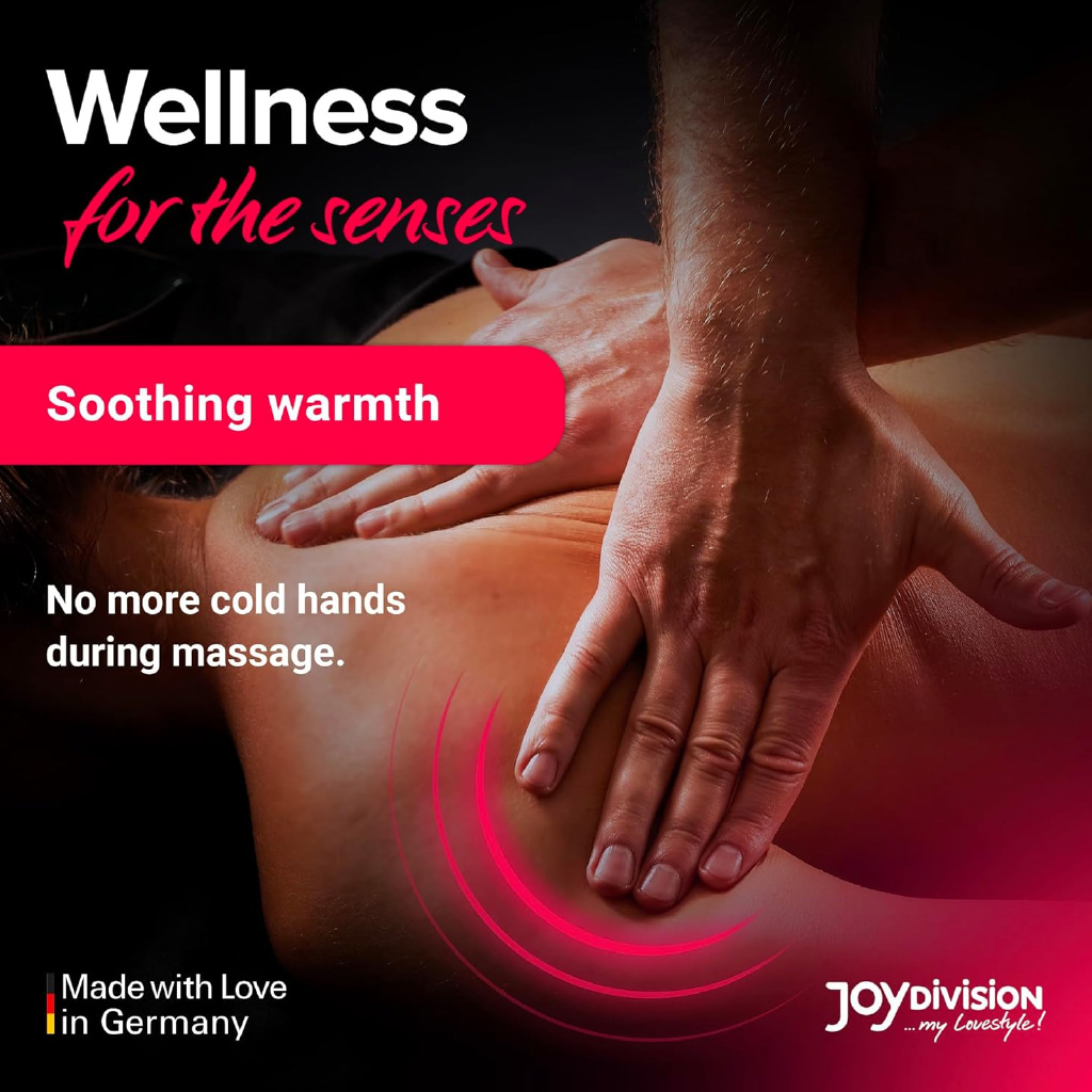 Joy Division Warm Up Raspberry, Massage Oil 150 ml