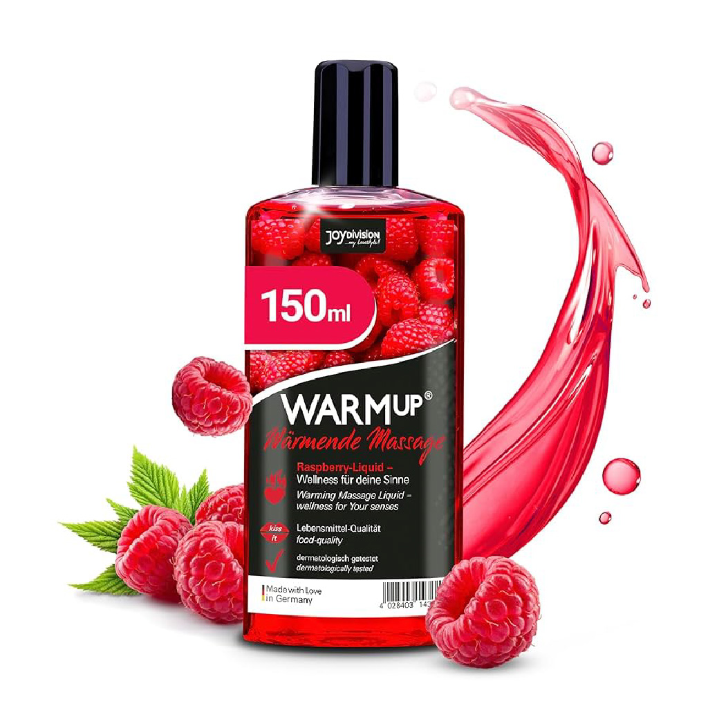 Joy Division Warm Up Raspberry, Massage Oil 150 ml