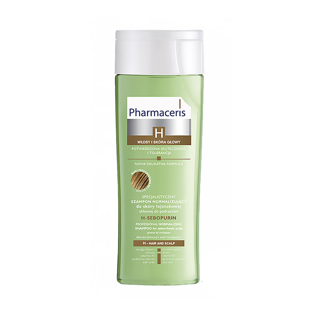 Pharmaceries, Hsebopurin Professional Normalizing Shampoo, Controls seborrhoeic scalp and oily hair