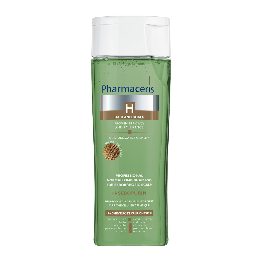 Pharmaceries, Hsebopurin Professional Normalizing Shampoo, Controls seborrhoeic scalp and oily hair