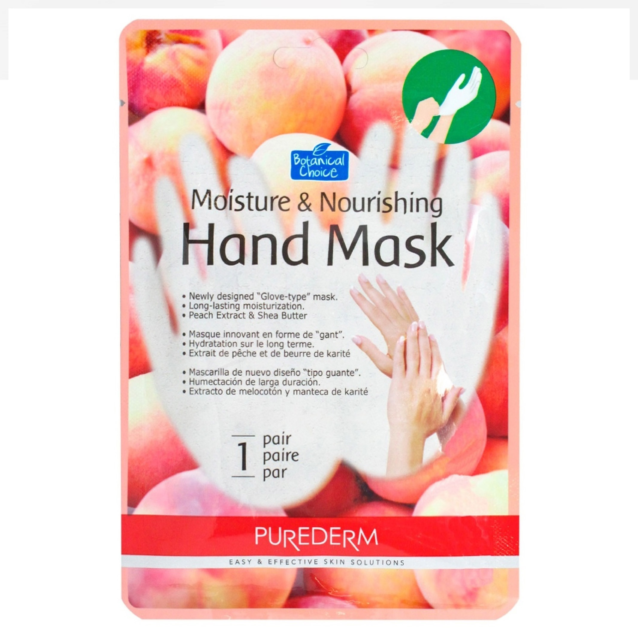 Purederm Botanical Choice Moisture And Nourishing Hand Mask 26g