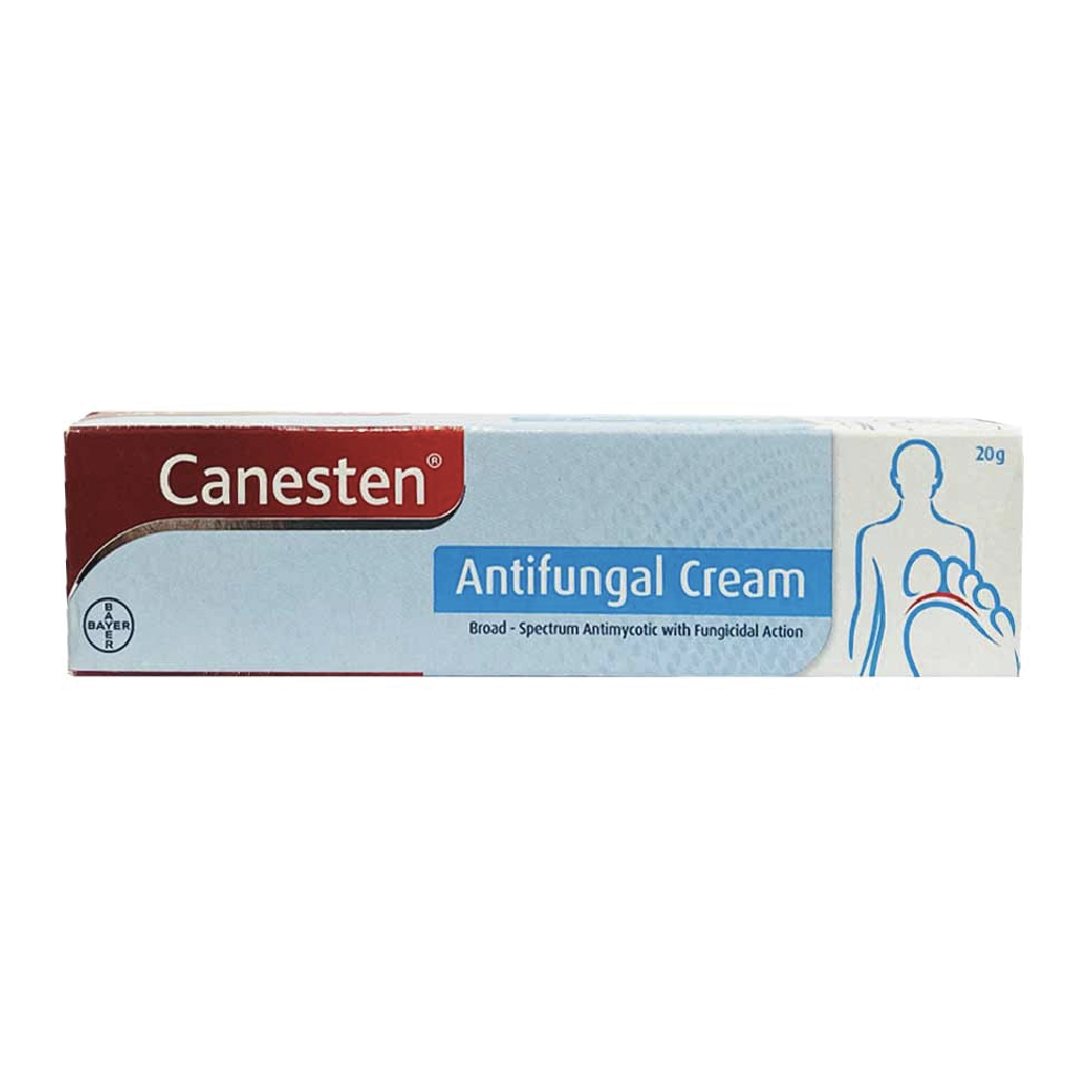Canesten, Cream 1%, Antifungal cream for skin infections, 20 g