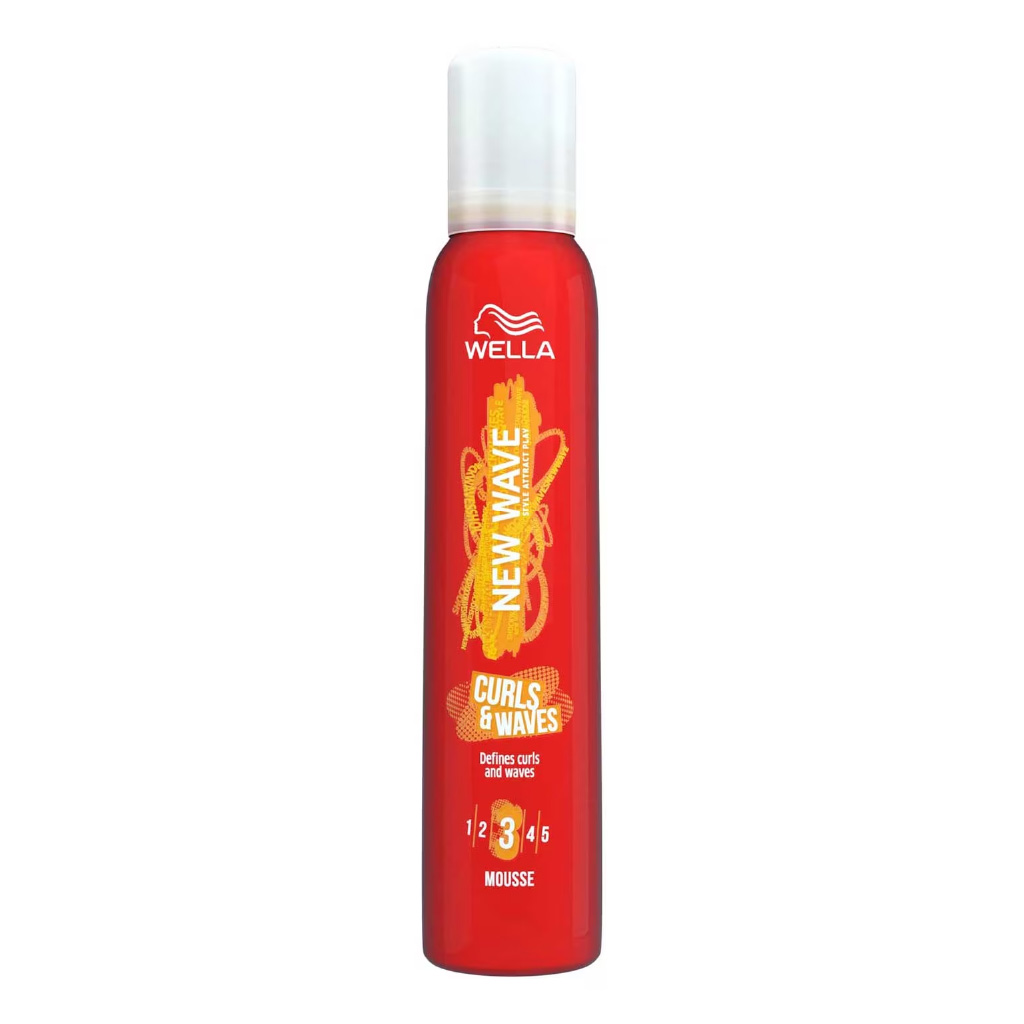 Newwave, Mousse Twirl It Curl Shaping, Curl defining mousse for natural waves, 200ml