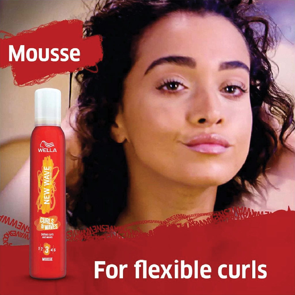 Newwave, Mousse Twirl It Curl Shaping, Curl defining mousse for natural waves, 200ml