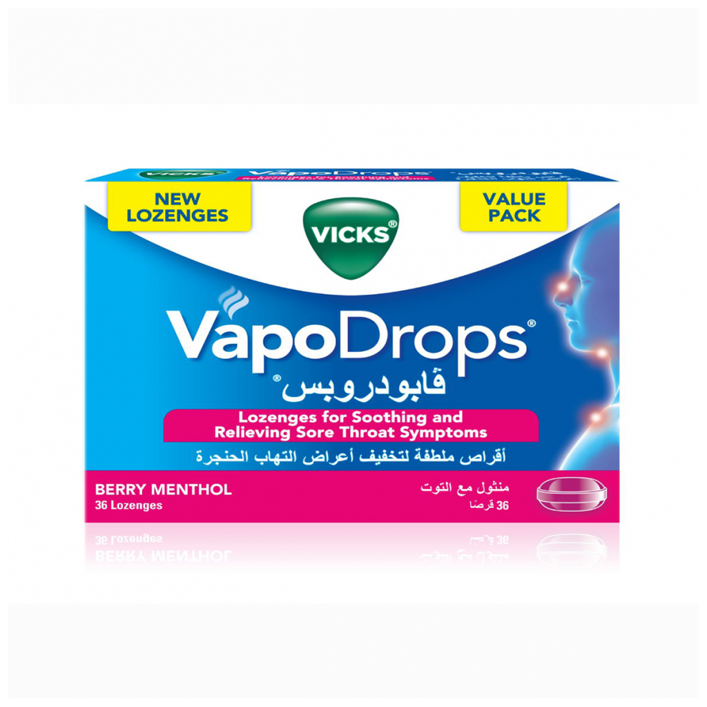 Vicks Vapodrops Berry 36 Lz