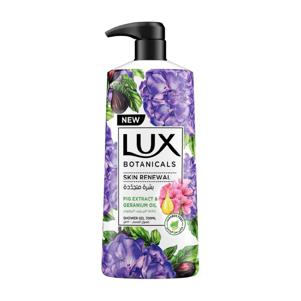 Lux, Fig extract & vetiver body wash, Nourishing body cleanser with natural extracts, 700ml