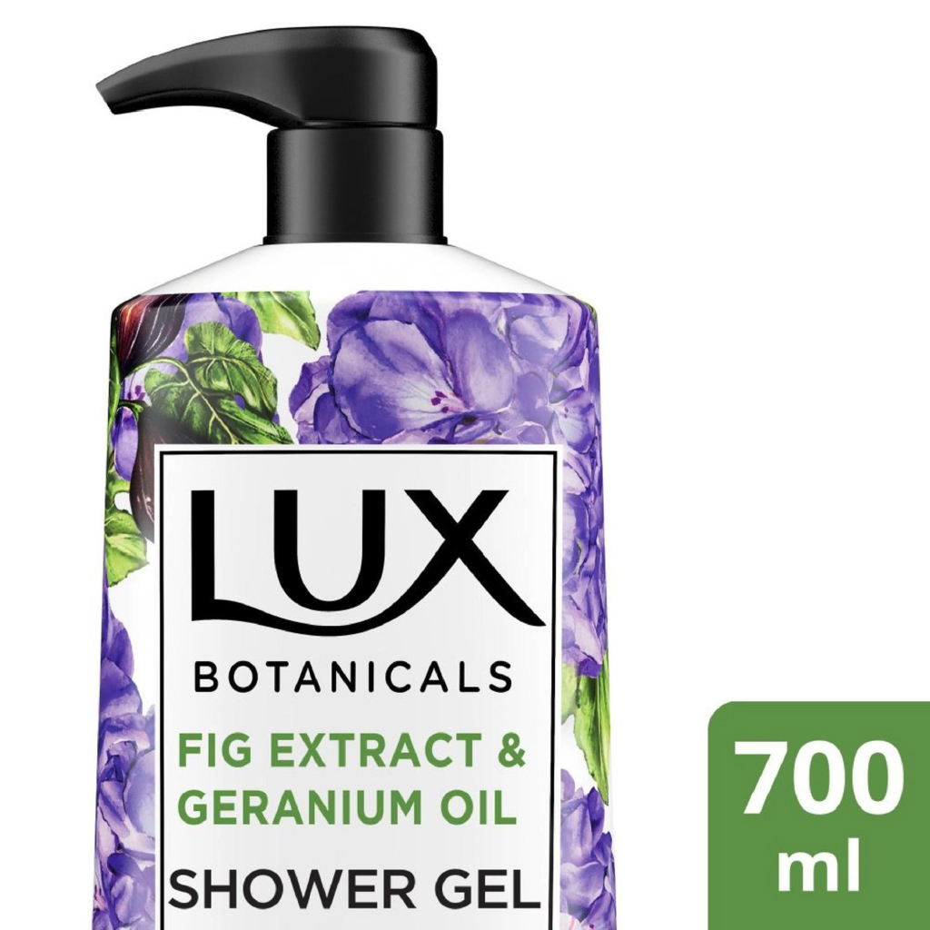 Lux, Fig extract & vetiver body wash, Nourishing body cleanser with natural extracts, 700ml