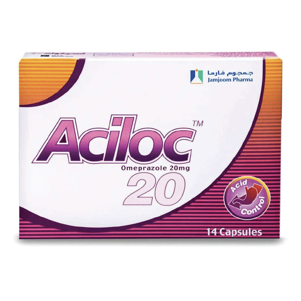 Aciloc Omeprazole 20mg 14 Capsules