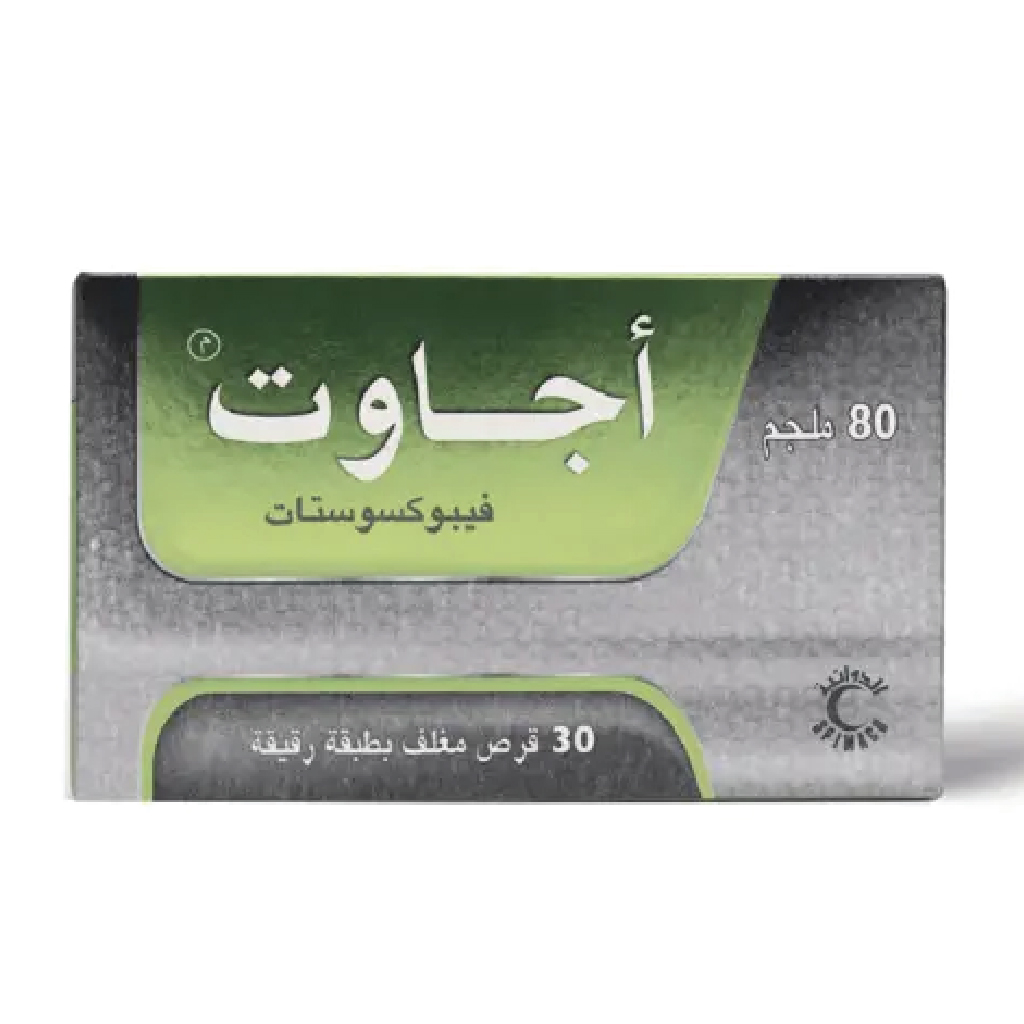 Agout Febuxostat 80mg 30 Tablets