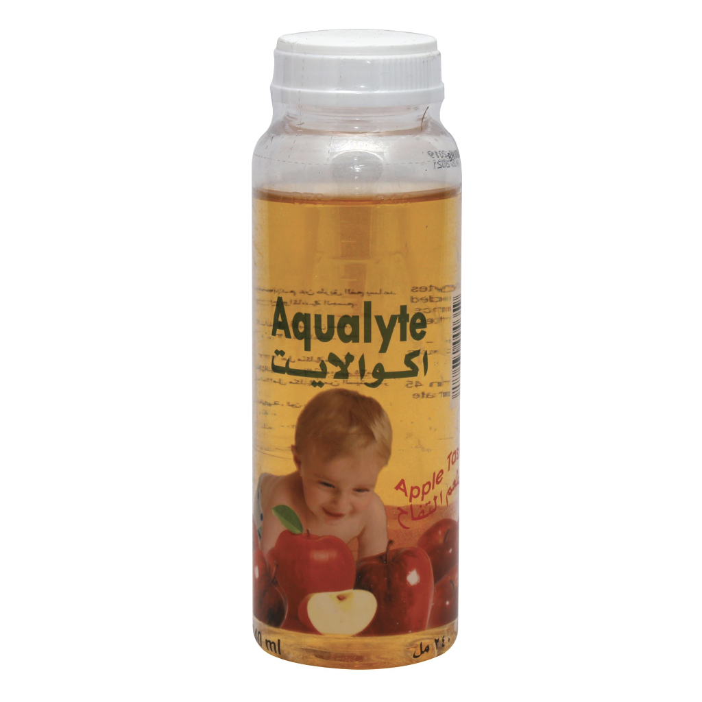 Aqualyte, Oral rehydration solution, Electrolyte solution for hydration and recovery, 240 ml