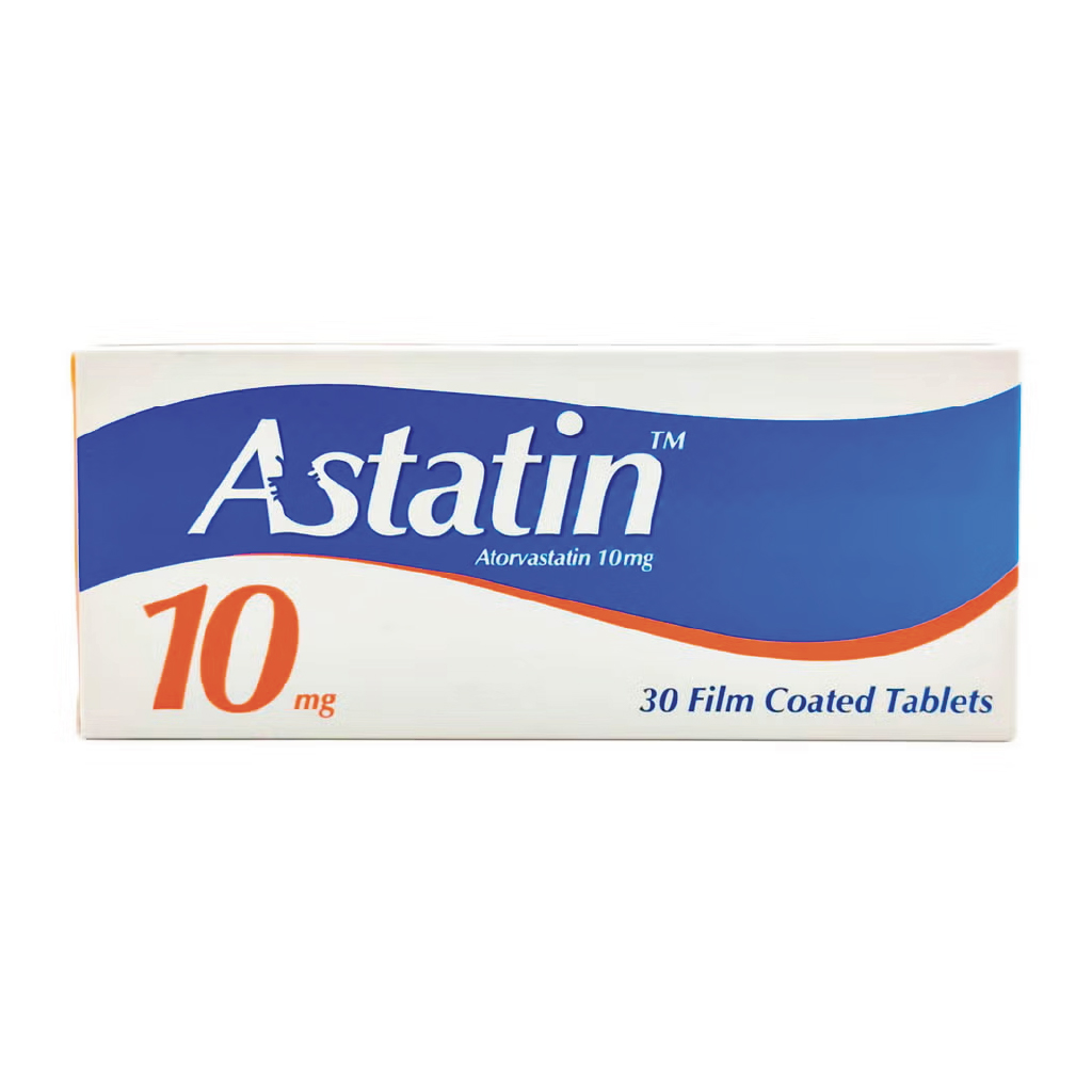 أستاتين 10 ملغ 30 قرص