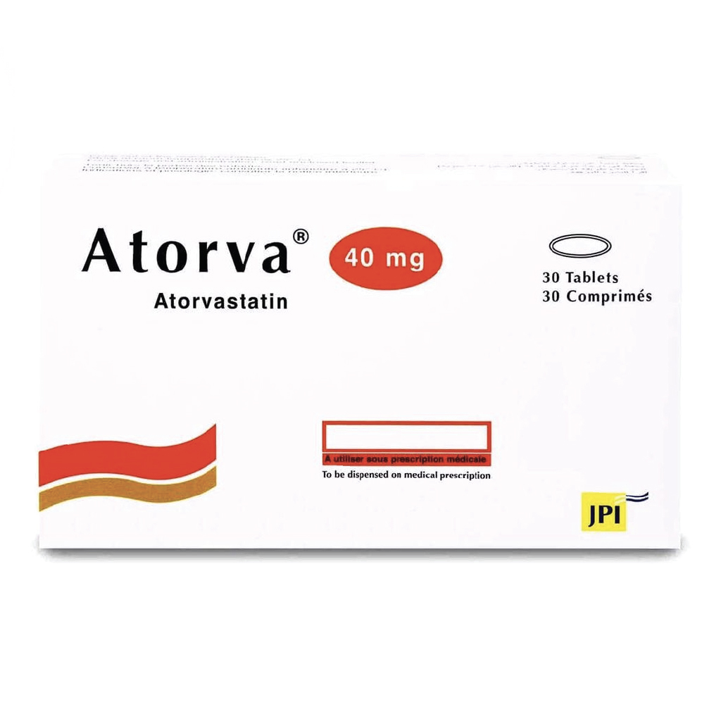 Atorva 40mg 30 Tablets
