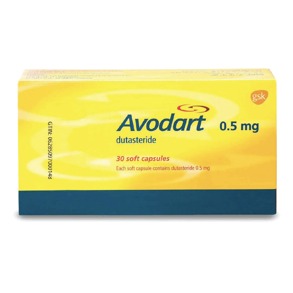 Avodart 0.5mg 30 Capsules