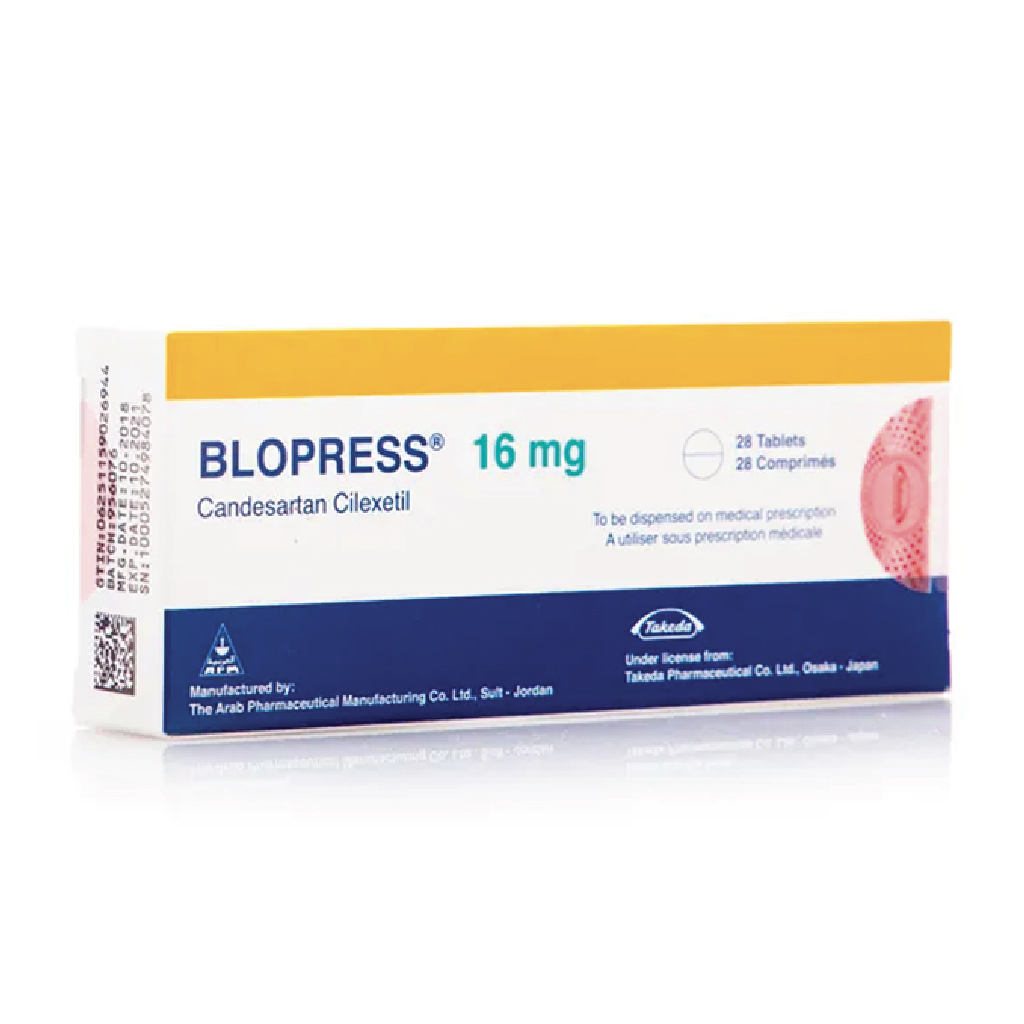 Blopress 16mg 28 Tablets