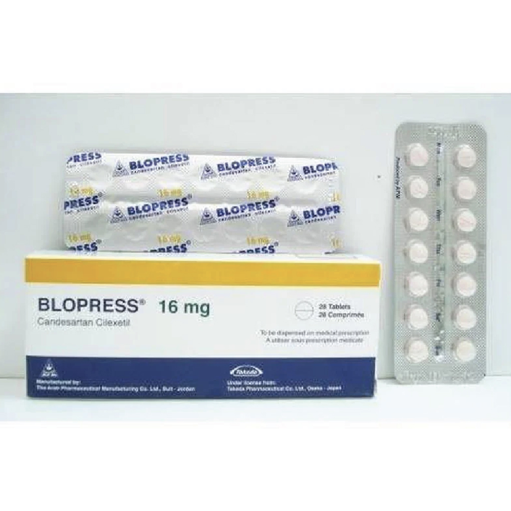 Blopress 16mg 28 Tablets