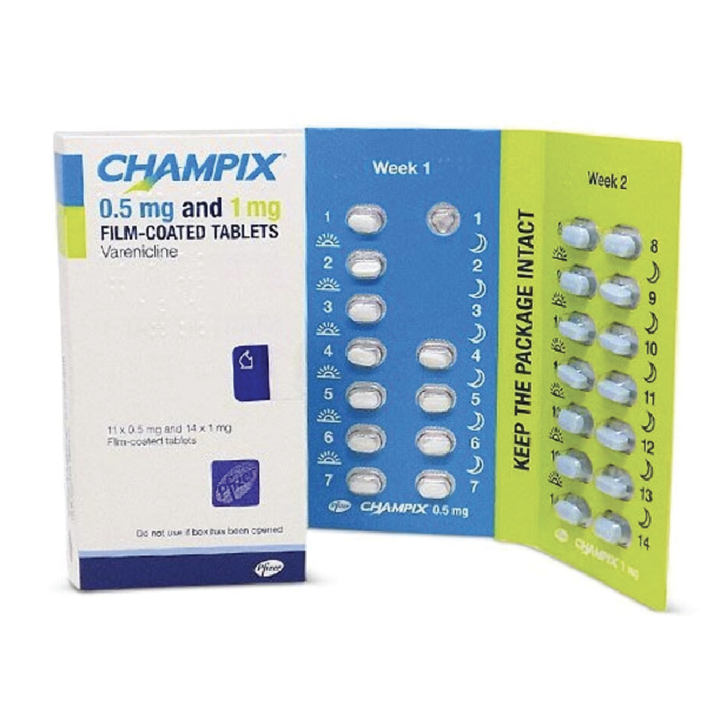 Champix 1mg 28 Tablets