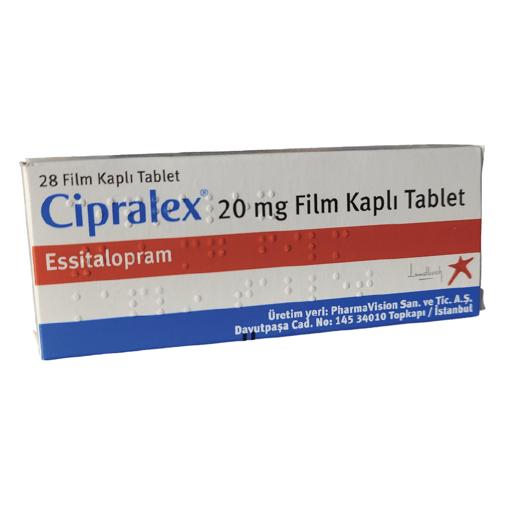 Cipralex 20mg - Antidepressant Tablets  -  28 Tablets