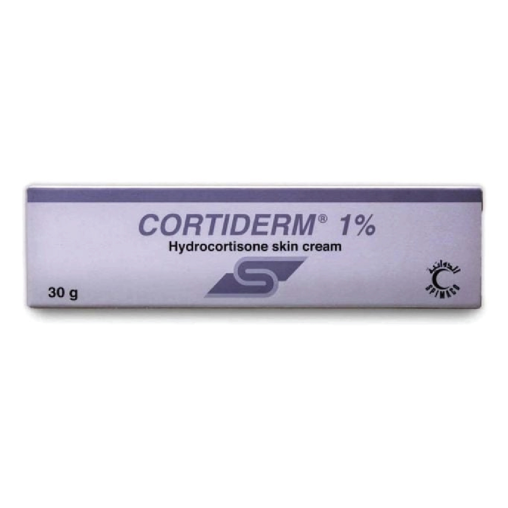 Cortiderm, Cream, Anti-inflammatory cream for skin irritation relief, 30 g