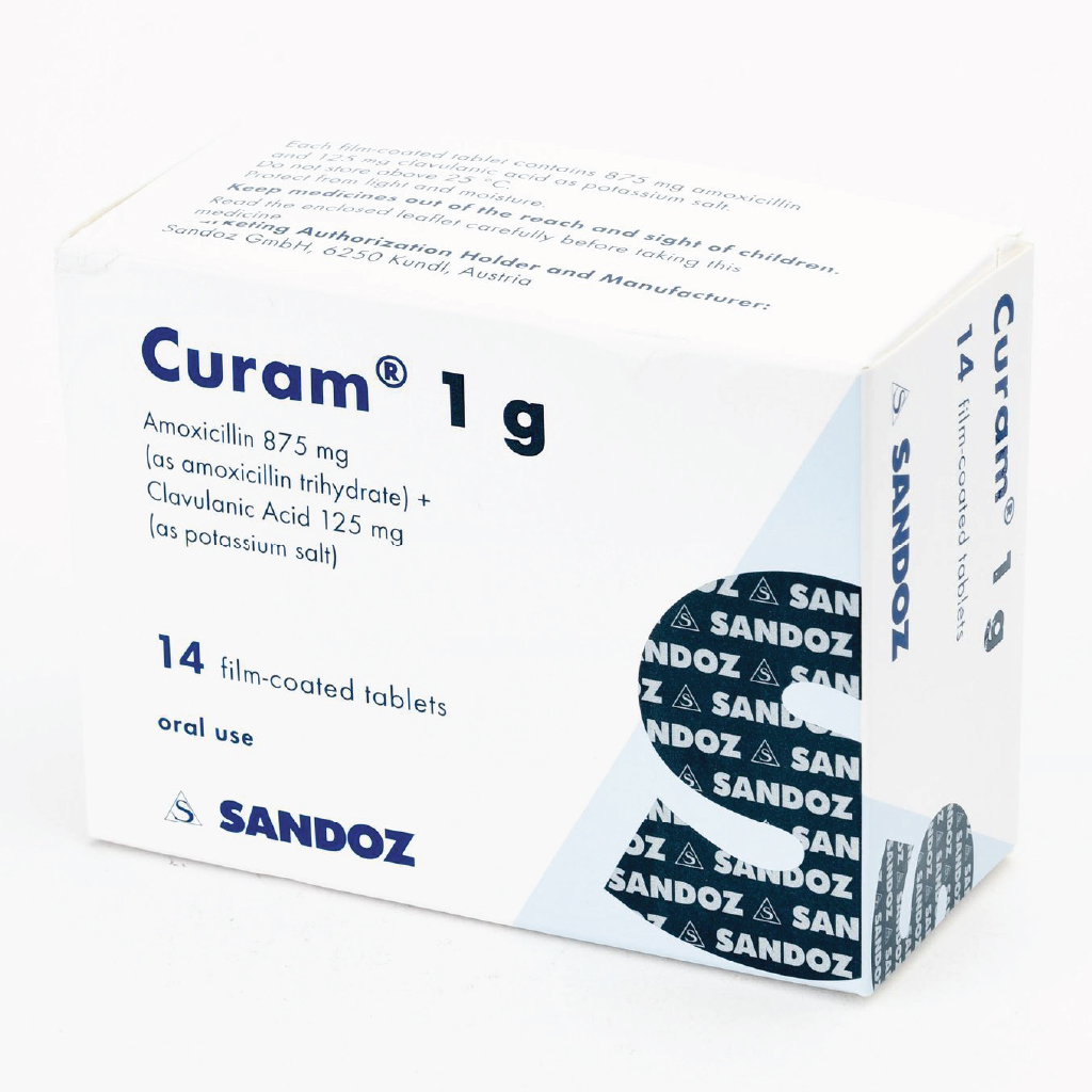 Curam 1g 14 Tablets