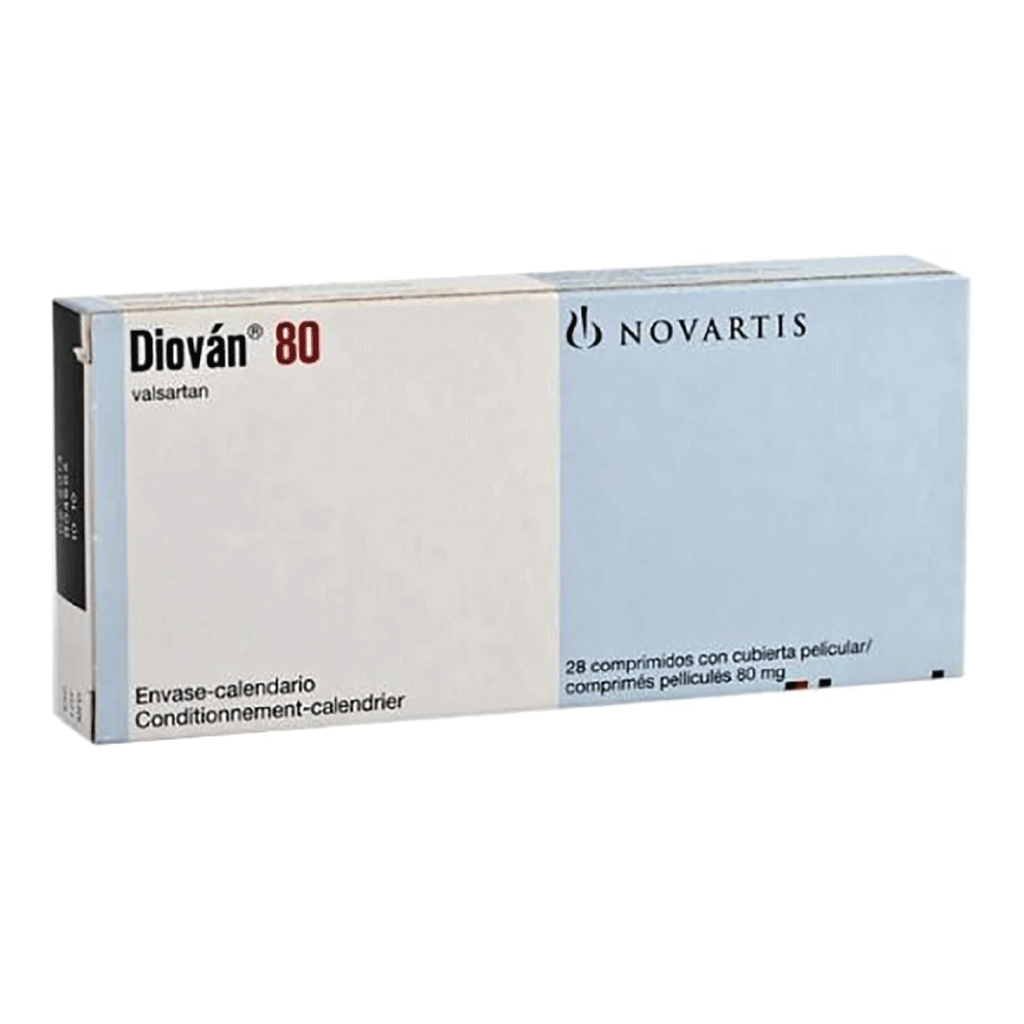 Diovan, 80mg tablets, Blood pressure management medication, 28 tablets