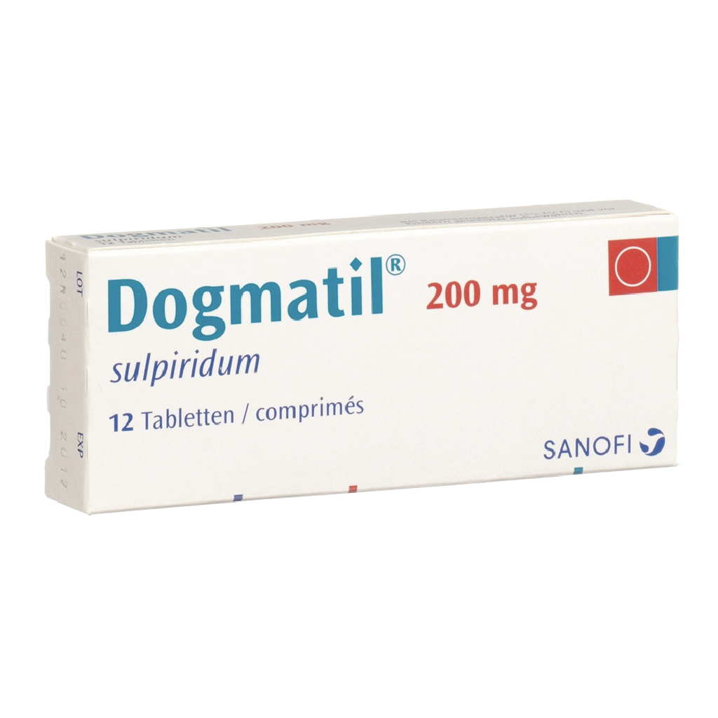 Dogmatil Sulpiride 200mg 12 Tablets